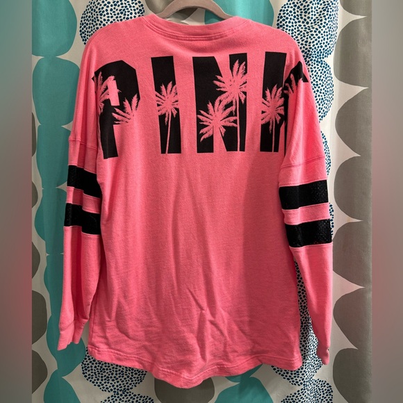 PINK Victoria Secret Pink Shirt Size Medium - Picture 5 of 6